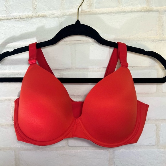 NWT Soma Enbliss Full Coverage Soft Lined Underwire Bra 36 D Cherry Red #0598 - Picture 1 of 12